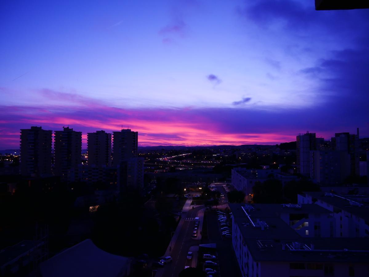 Appartement Rooftop 8 personnes grande terrasse avec parking Quartier Aéroport Nice Eksteriør bilde