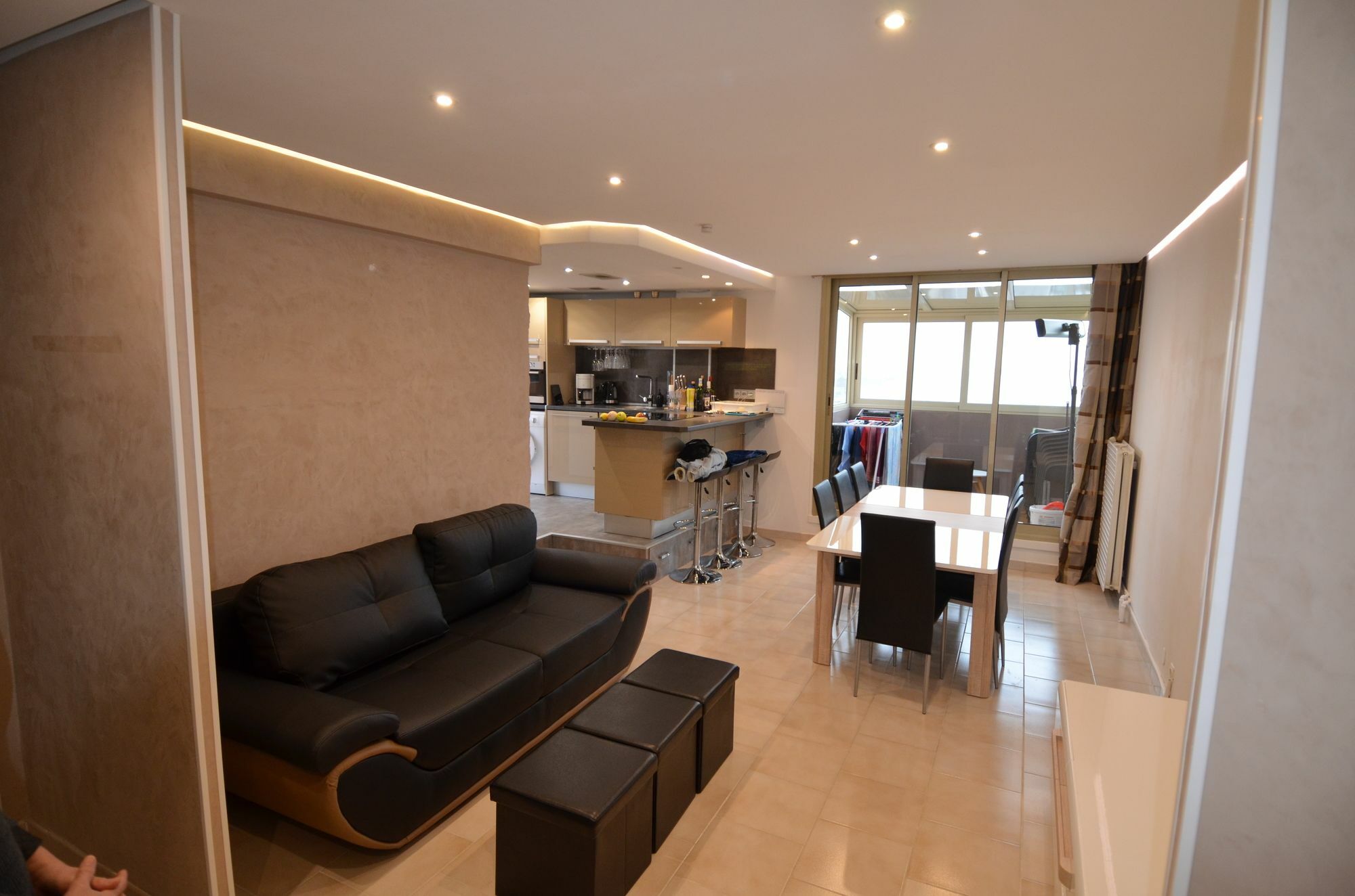 Appartement Rooftop 8 personnes grande terrasse avec parking Quartier Aéroport Nice Eksteriør bilde